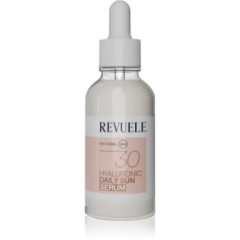 Revuele Daily Sun Hyaluronic Sun Serum SPF 30 ser protector cu efect de hidratare - imagine 2